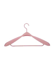 Plastic Antiskid Clothes Hanger, Pink