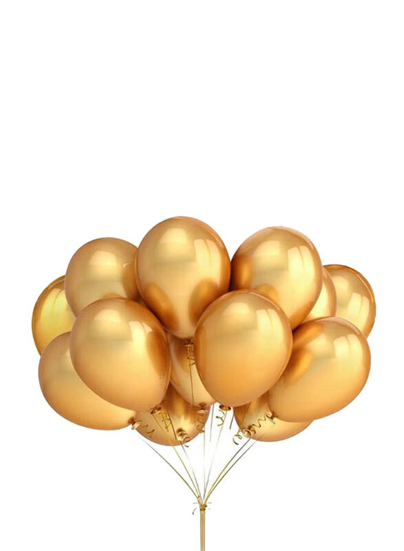 

Cool Baby 12 -Piece Party Balloon Set, Gold