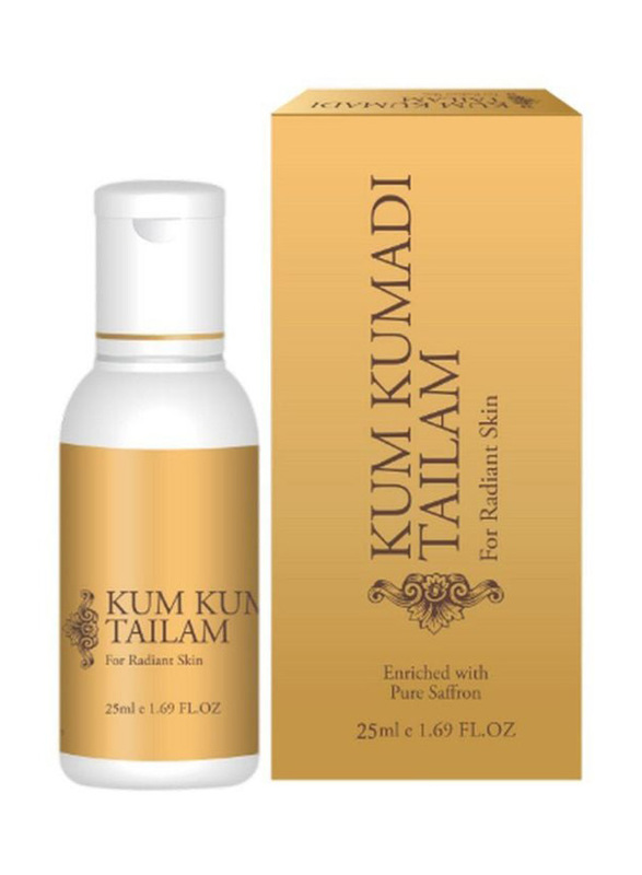 Trichup Kum Kumadi Tailam for Radiant Skin, 3 x 25ml