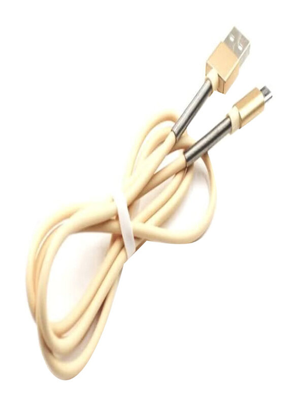 

Generic Micro-B USB Charging Cable, Micro-B USB (5 Pin) to USB Type A for Smartphones/Tablets, Gold