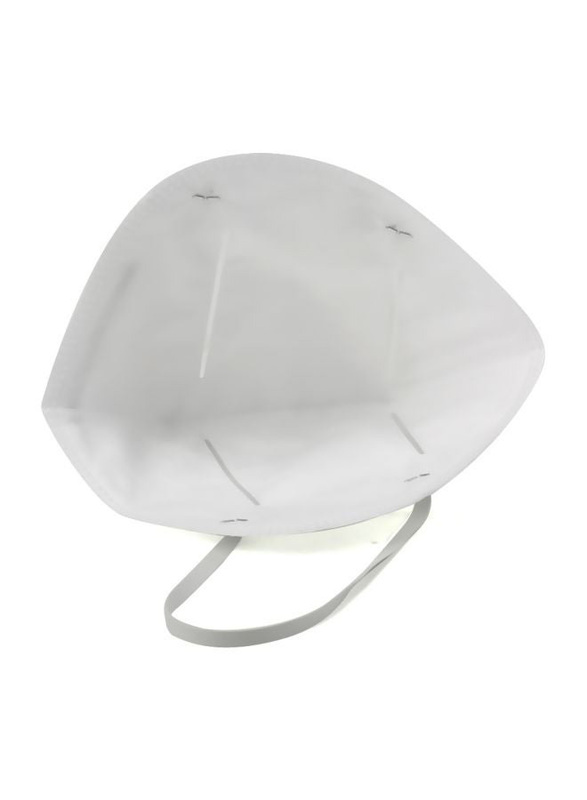 KN95 Disposable Safety Face Mask, MD497-2_JX, White, 1-Piece