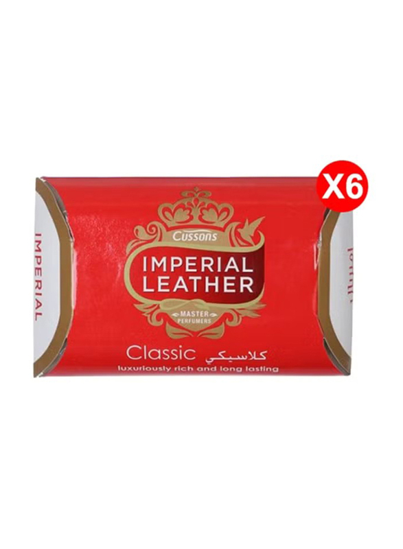 Imperial Imperial Leather Classic Soap, 125g, 6 Pieces