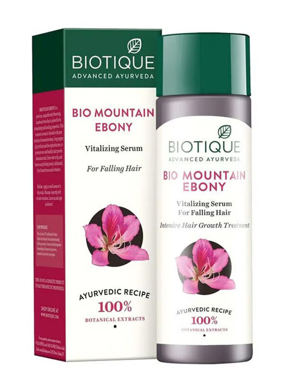 

Biotique Bio Mountain Ebony Vitalizing Serum for All Hair Types, B00791D2CQ, 120ml