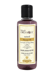 Khadi ORGANIQUE Lavender & Ylang Massage Oil, 210ml