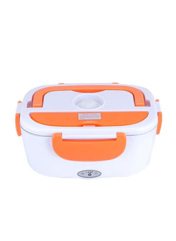 Portable Electric Lunch Box, H30550C1-US, Orange/White