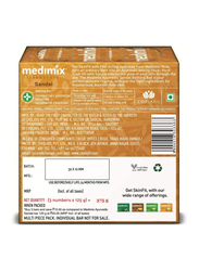 Medimix Ayurvedic Sandal Soap, 3 x 125gm