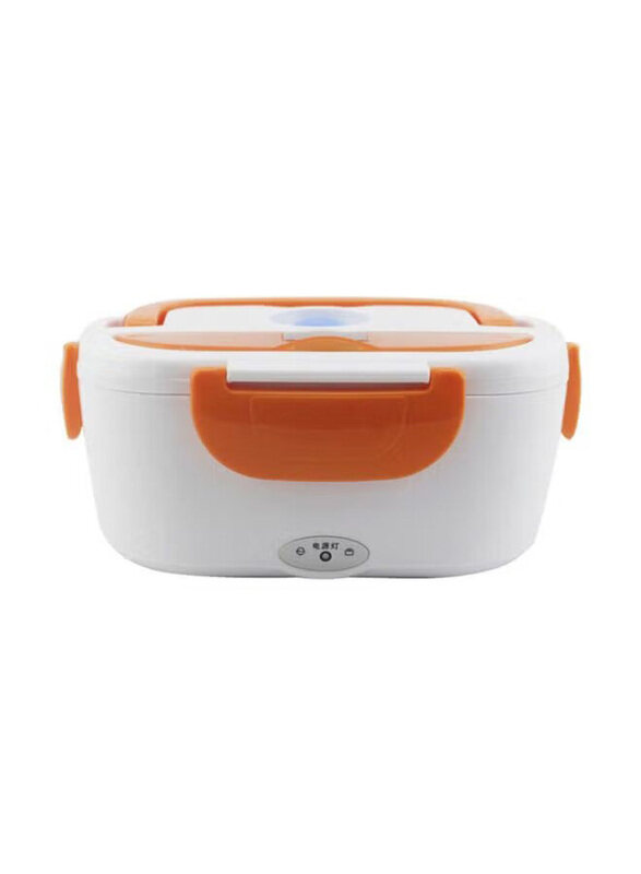 

Generic Car Electric Heating Lunch Box, Orange/White