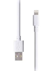 4-Feet Charging USB Cable, USB Type A to Lightning Cable for Apple iPhone X/8 Plus/8 And iPad Air, White