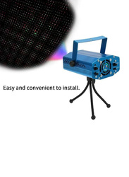 Mini Laser Projector Stage Light, Blue