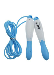 Sharpdo Skipping Rope with Counter, 18cm, Blue/White