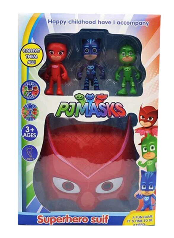 

Generic Pj Masks Action Figure Set, 3 Pieces, Ages 3+