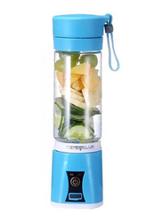 Father USB Mini Electric Handheld Vegetable Fruit Juicer, 2724837518870, Blue