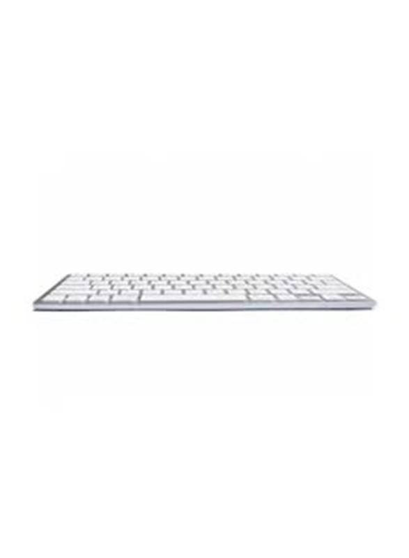 KB-450 Bluetooth 3.0 Wireless 2.4Ghz English Keyboard for Apple iPad 1 2 3 4 Mac, Computer Pc, Mac, Tablets, Laptops, White