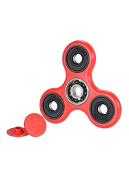 360-Degree Rotation Tri Hand Fidget Spinner, Ages 3+, Red