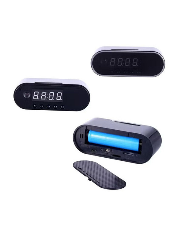 

Generic Wireless IP Camera With Alarm Clock, Black