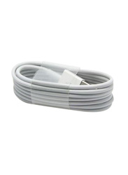 2-Feet Lightning Pin Data Sync Charging Cable, USB Type A to Lightning Cable for Apple iPhone/iPod/iPad, White