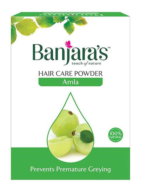 

Banjara's Amla Hair Care Powder for All Hair Types, 4x100gm