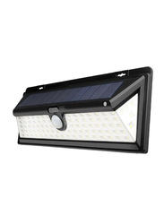 Beauenty 90 LED Solar Power Sensor Motion Outdoor Light, Black/White