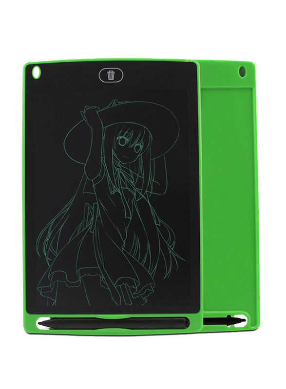 LCD Writing Tablet, 8.5-Inch, Green