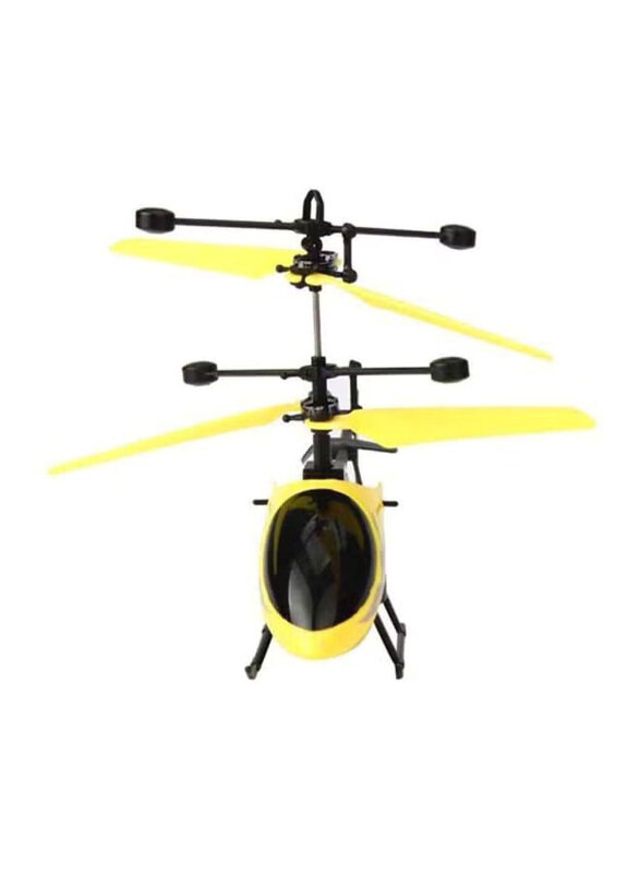 

Voberry Flying Mini Infrared Induction RC Helicopter, Ages 6+, Yellow/Black