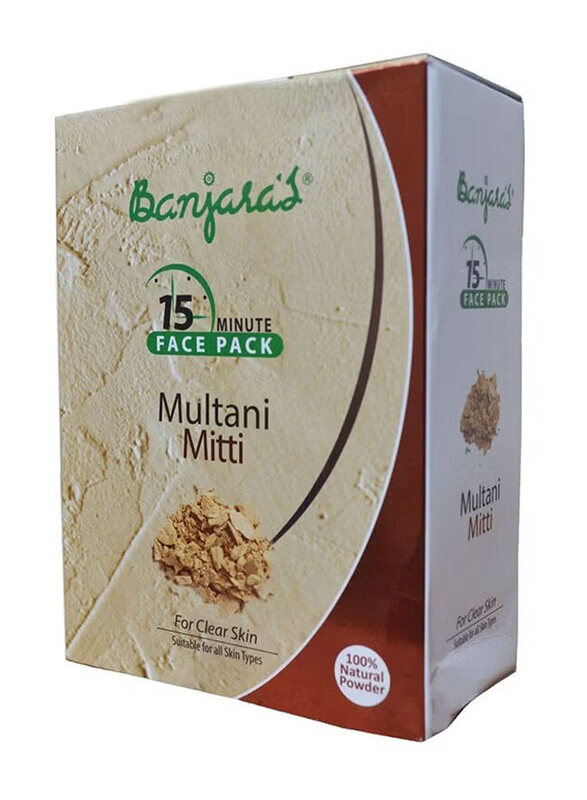 

Banjara's 15 Minute Face Pack Multani Mitti Powder Set, 4 Pieces