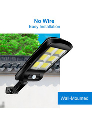 Waterproof Wall-mounted Solar Lamp, Black
