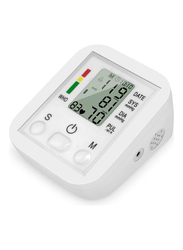 Portable and Household Arm Blood Pressure Monitor, MD-2558, White