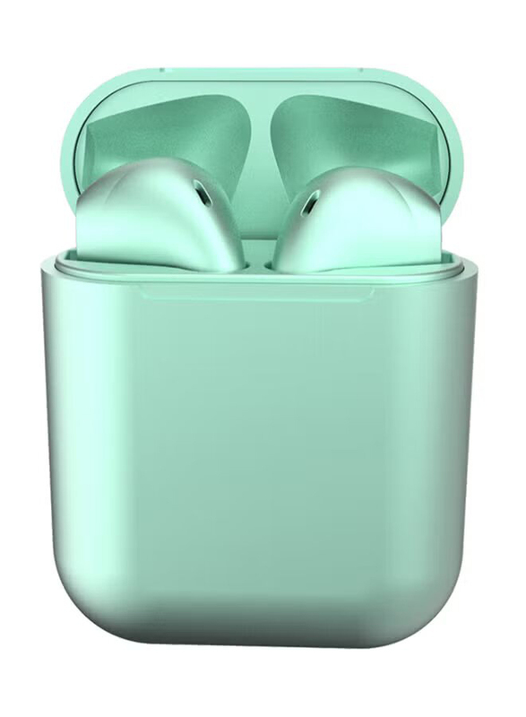 Inpods TWS Bluetooth Wireless In-Ear Headphone with Mic & Charge Box, Light Green