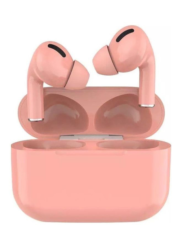 Wireless Bluetooth In-Ear Earphones with Charging Box, Pink