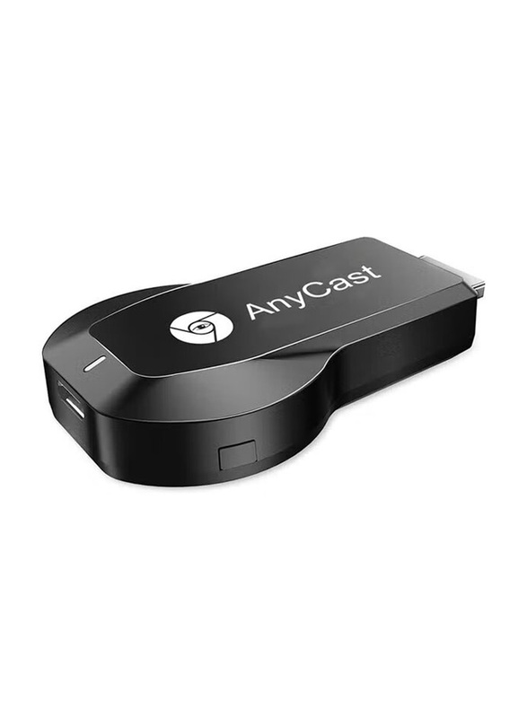 AnyCast M9 Plus Miracast Wi-Fi Dongle, Receiver Black