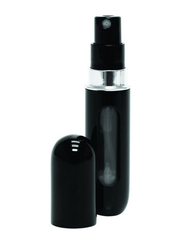 Perfume Refill Atomizer Bottle, Black