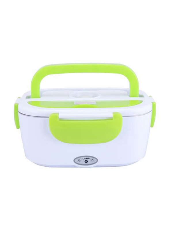 Multi-Functional Electric Heating Lunch Box with Removable Container, H355GR1-US, Green/White