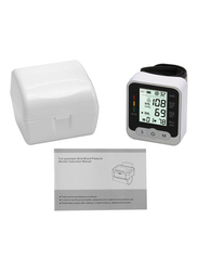 Digital Automatic Wrist Blood Pressure Monitor, MD-L1880, White/Black