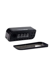 Margoun Wireless Alarm Clock With Mini Camera, Black
