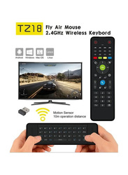 V5137 2.4GHz Mini Air Mouse Keyboard, Black