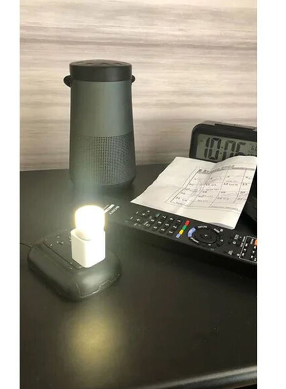 Portable Mini USB LED Light, White