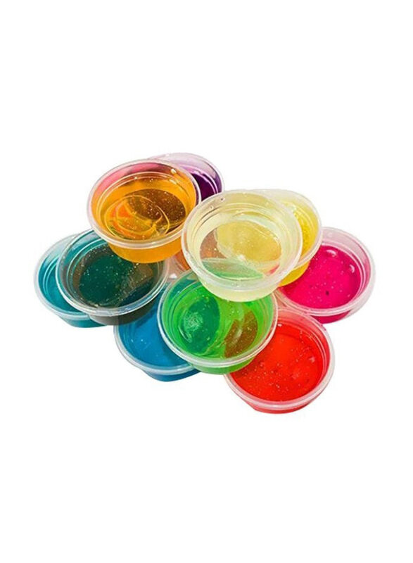 

Kritoy 24-Piece 5D Crystal Magic Putty Slime Jelly Set, KT-163, Ages 3+ Years