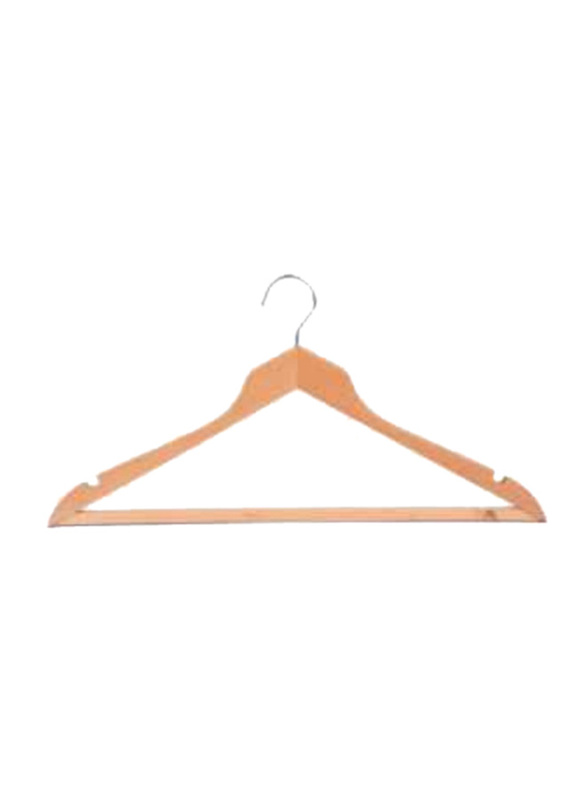 Veil Wooden Clothes Hanger, Brown