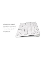 Wireless English Keyboard for Apple iPad, White