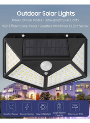 100-LED Outdoor Solar Lights, Warm White