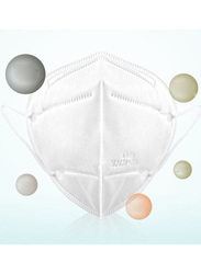 KN95 Protective Anti-Dust Face Mask, White, 1-Piece