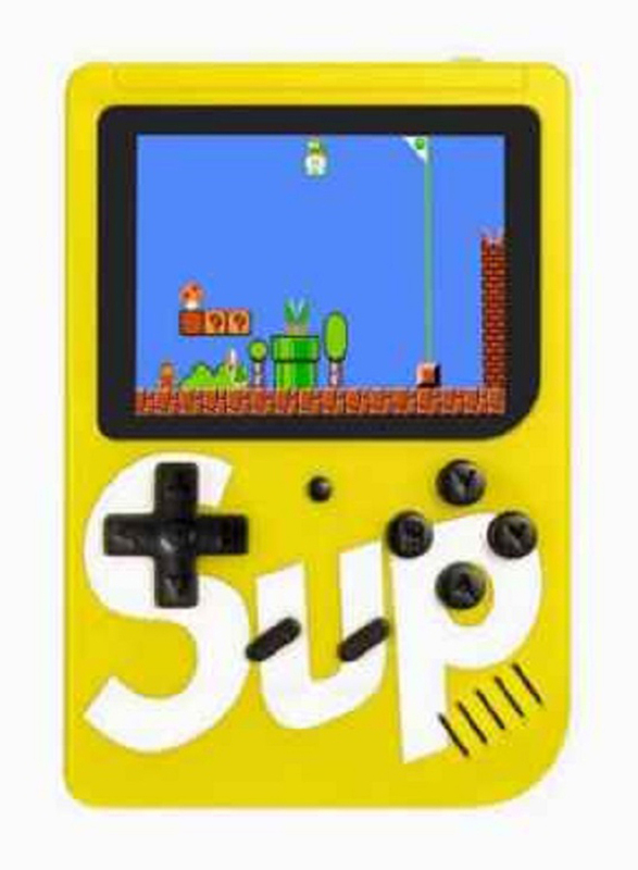 Sup Retro Handheld 400 In 1 Classic Digital Video Game Console, Yellow