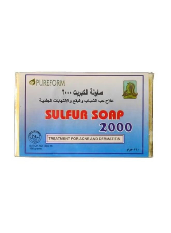 Pureform Sulfur 2000 Soap, 160g