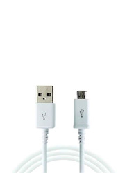 1.5-Meters Micro USB Cable, USB Type A Male to Micro-B USB for Smartphone, White