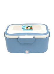 Electric Heating Lunch Box Set, 2 Pieces, TBD056167701A, Blue/White