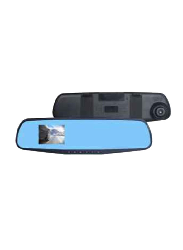 1080P HD Car DVR Vehicle Rear View Mirror Camera Video Recorder, Black