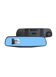 1080P HD Car DVR Vehicle Rear View Mirror Camera Video Recorder, Black
