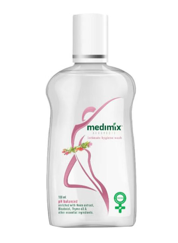 Medimix Ayurvedic Intimate Hygiene Wash, 100ml, Clear