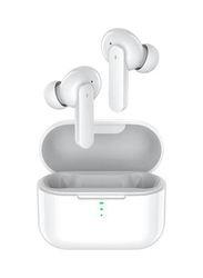 5.0 True Wireless In-Ear Earbuds with Charging Case, White