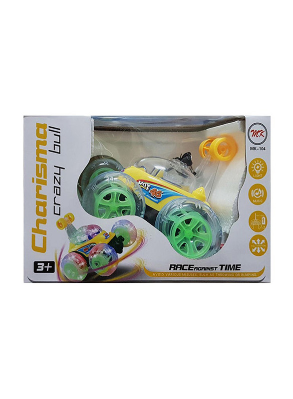 Charisma Rechargeable Super Stunt Rotation Twister Remote Controlled Car, Ages 3+ Years